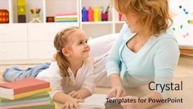  Presentation with story - PPT theme consisting of red sand arabian desert near riyadh saudi arabia background and a gold colored foreground