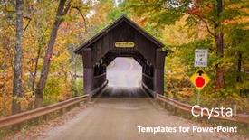  Presentation with fall colors - Amazing slide deck having stowe-vermont-usa-at-emily backdrop and a coral colored foreground