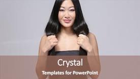  Presentation with long hair - Amazing presentation having straight hair on light background backdrop and a coral colored foreground