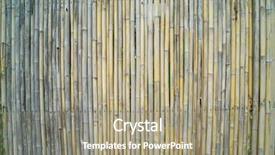  Presentation with bamboo - Amazing slides having straight lines square - bamboo fence background backdrop and a gray colored foreground
