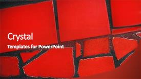  Presentation with ceramic - Presentation design consisting of straight lines square - ceramic tiled background background and a crimson colored foreground