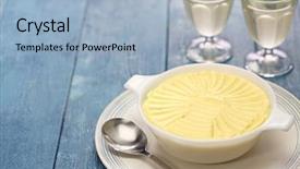  Presentation with potato - Cool new theme with strained food - french creamy potato puree backdrop and a  colored foreground