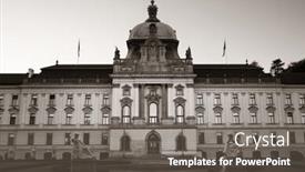  Presentation with czech republic - Amazing PPT theme having straka-academy-as-the-seat backdrop and a gray colored foreground