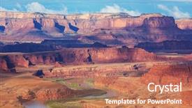  Presentation with utah - Audience pleasing presentation consisting of strata - capitol reef national park utah backdrop and a coral colored foreground