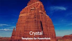  Presentation with sun stars moon - Colorful theme enhanced with strata - temple of the moon backdrop and a tawny brown colored foreground