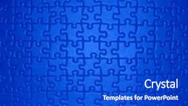  Presentation with strategic - Cool new presentation theme with strategic intent - puzzle backdrop and a  colored foreground