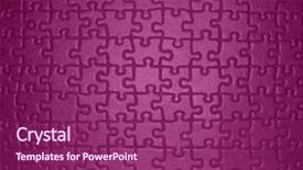  Presentation with strategic - Audience pleasing presentation consisting of strategic intent - puzzle backdrop and a  colored foreground