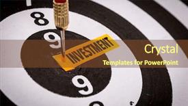  Presentation with investment management - Audience pleasing PPT layouts consisting of strategic plan property management - investment backdrop and a tawny brown colored foreground