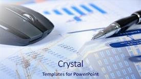  Presentation with human person - Cool new presentation theme with strategy human resources - charts diagrams documents backdrop and a  colored foreground