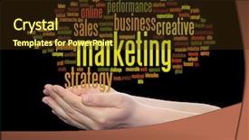  Presentation with marketing strategy - Cool new slides with strategy promotion branding value performance backdrop and a  colored foreground