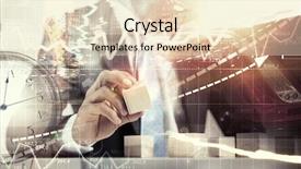  Presentation with pyramid - Amazing slides having structure pyramid - he is building his business backdrop and a lemonade colored foreground