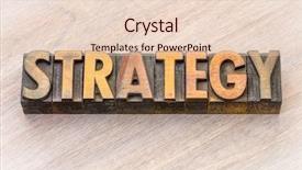  Presentation with strategy - Cool new presentation theme with strategy word abstract in vintage backdrop and a lemonade colored foreground