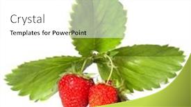  Presentation with strawberry - 