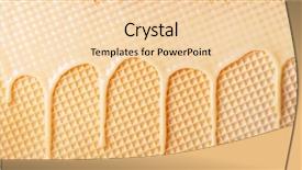  Presentation with hot chocolate - PPT theme with stream desert - white hot chocolate background and a lemonade colored foreground