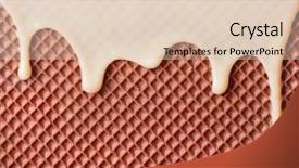  Presentation with chocolate milk - Colorful slides enhanced with stream desert - white hot chocolate backdrop and a lemonade colored foreground