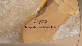  Presentation with forest stream - Beautiful theme featuring stream-of-iced-beverage backdrop and a  colored foreground