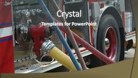  Presentation with an active nerve cell - Audience pleasing presentation consisting of streaming from an active fire backdrop and a dark gray colored foreground