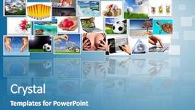  Presentation with christian images - Beautiful slide set featuring streaming multimedia widescreen all images backdrop and a  colored foreground