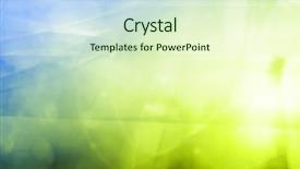  Presentation with light waves - Cool new theme with streams of light abstract cool backdrop and a cream colored foreground