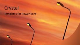  Presentation with street - Audience pleasing slide set consisting of suleymaniye mosque in istanbul turkey backdrop and a light gray colored foreground.