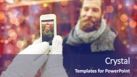  Presentation with old clothes - Presentation design consisting of  background and a  colored foreground