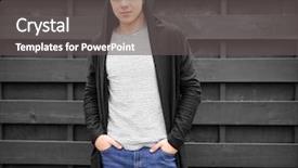  Presentation with teenager winners - Colorful presentation theme enhanced with street fashion - hipster teenager near wooden fence backdrop and a  colored foreground