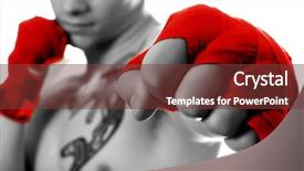  Presentation with freedom fighter india - Slide set having street fighter isolated on white background and a tawny brown colored foreground