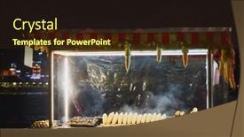  Presentation with food city - Cool new theme with street food in the city of istanbul backdrop and a wine colored foreground