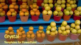  Presentation with market food - Amazing presentation theme having street food vendor - market in chiapas mexico backdrop and a tawny brown colored foreground