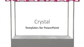  Presentation with pink and white balloons - PPT layouts with street-market-stand-stall background and a white colored foreground