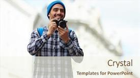  Presentation with budget - PPT layouts having street of old city background and a  colored foreground