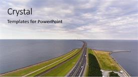  Presentation with denmark - Colorful slides enhanced with street rod - view from above of great backdrop and a  colored foreground