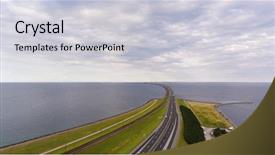  Presentation with denmark - Presentation theme having street rod - view from above of great background and a  colored foreground