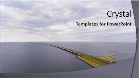  Presentation with denmark - Slides featuring street rod - view from above of great background and a  colored foreground