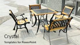  Presentation with windows server - Presentation having street scene with big windows background and a  colored foreground