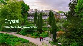  Presentation with hamburg - Audience pleasing slide deck consisting of street view of hamburg germany backdrop and a tawny brown colored foreground