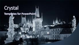  Presentation with historical buildings - Slide deck enhanced with street view with historical buildings background and a  colored foreground