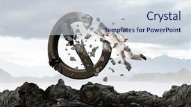  Presentation with limits - Slide deck having strength limitations - no more limits background and a  colored foreground