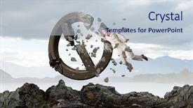  Presentation with limits - Amazing PPT theme having strength limitations - no more limits backdrop and a  colored foreground