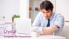  Presentation with measuring blood pressure in haitian - PPT theme with stress measuring his blood pressure background and a  colored foreground