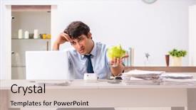  Presentation with blood pressure - PPT theme enhanced with stress measuring his blood pressure background and a  colored foreground