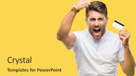  Presentation with holding hands old young - PPT theme with stress professionnel - young handsome man holding credit background and a yellow colored foreground