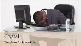  Presentation with afro caribbean - Theme with towards 2015 - shooting lights - group background and a gold colored foreground.