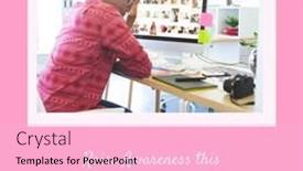  Presentation with adhd - PPT theme having stressed-african-american-businessman background and a lemonade colored foreground