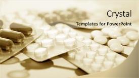  Presentation with lyme borreliosis lyme disease medical - Audience pleasing slide set consisting of stressed nursing - medical report and sphygmomanometer backdrop and a lemonade colored foreground