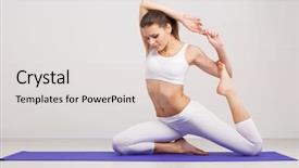  Presentation with stretching - PPT theme consisting of green lizard in the wild in the mating season background and a light gray colored foreground.