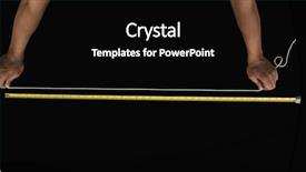  Presentation with string orchestra tape recorders - Amazing PPT layouts having string with a tape measure backdrop and a  colored foreground