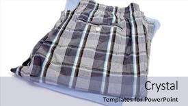  Presentation with black and white checker - Beautiful theme featuring stripe bottom - checkered pajama isolated backdrop and a light blue colored foreground