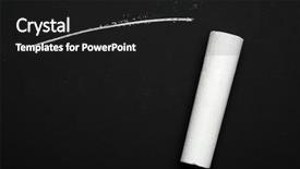  Presentation with stripe - Amazing presentation having stripe on the blackboard backdrop and a dark gray colored foreground