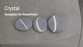 Presentation with stripe - Colorful PPT layouts enhanced with stripe stones and gray background backdrop and a gray colored foreground